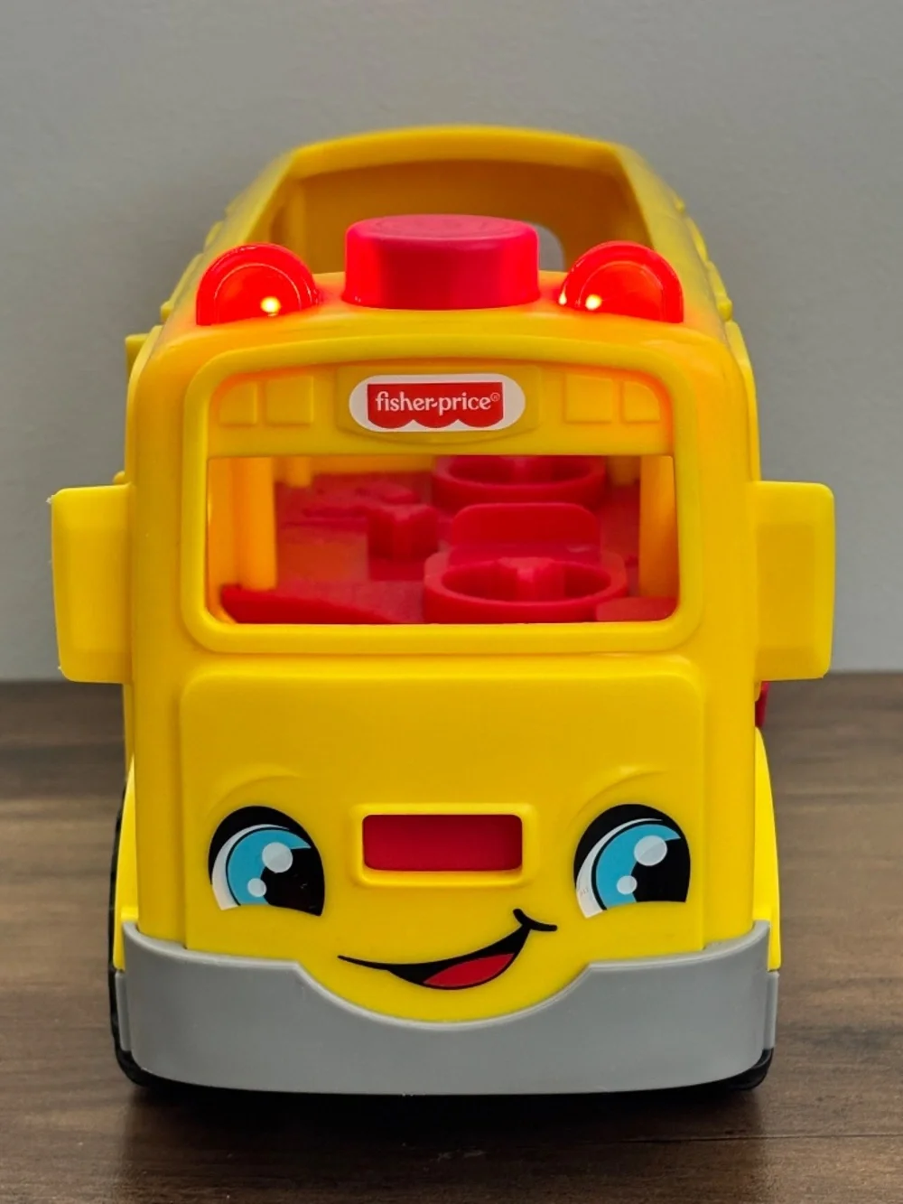 Fisher Price Little People School Bus Musical Lights 2016 EMILY Bus Driver WORKS